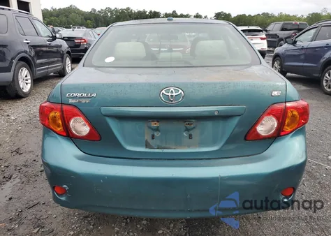 2009 Toyota Corolla Base from USA, damaged, VIN JTDBL40E69J042201